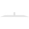Ekena Millwork Portland Architectural Grade PVC Gable Bracket, 108"W x 18"H x 6"D x 6"F, 4/12 Pitch GBP108X18X0606POR00 - alternate 2